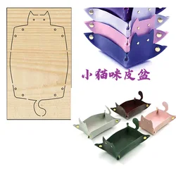 Hand made leather tool die DIY manual knife mold kitten fur basin knife mold