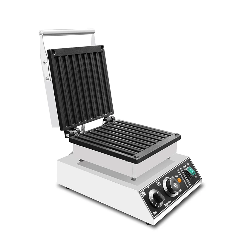 110/220V Commercial 8 Pcs Churros Maker Baked Waffle Spanish Churro Waffle Making Machine for Snack Shop
