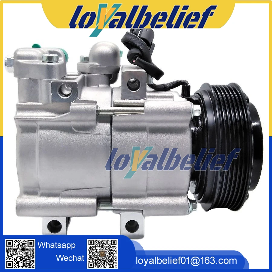 

New AC Compressor For Ford Escape / Mazda Tribute / Mercury Mariner 2.3L 2005-07 6L8419D629DB HU2Z19703Y F500LM3AA07 YCC156