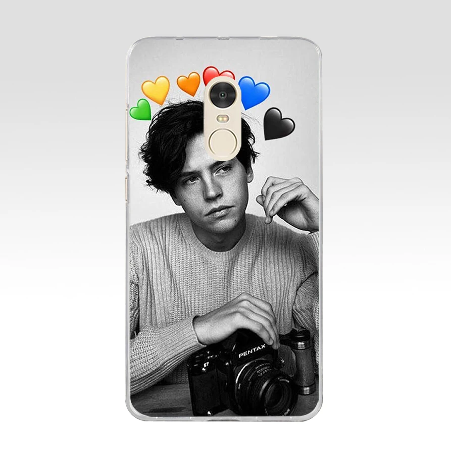 351FG American TV Riverdale Series Cole Sprouse Soft Silicone Tpu Cover phone Case for xiaomi redmi 7 7a note 4A 4X 6 Pro 6A 7