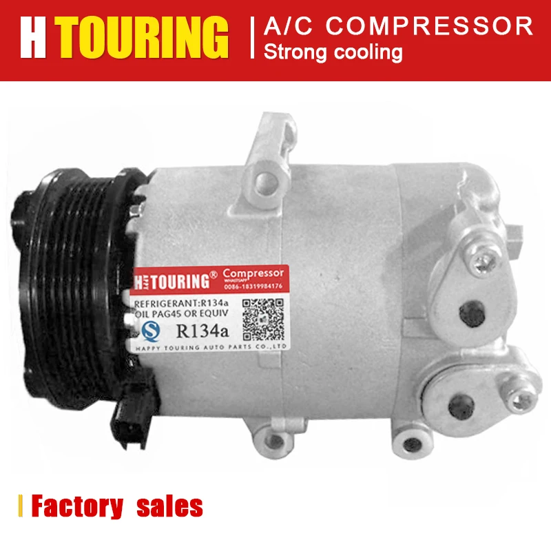 

VS16 Auto ac compressor For Ford MONDEO IV 2.0 2.3 6G91-19D629-DB 6G9119D629DC 6G9119D629DF 7G91-19D629-AE 7G91-19D629-AF 5PK