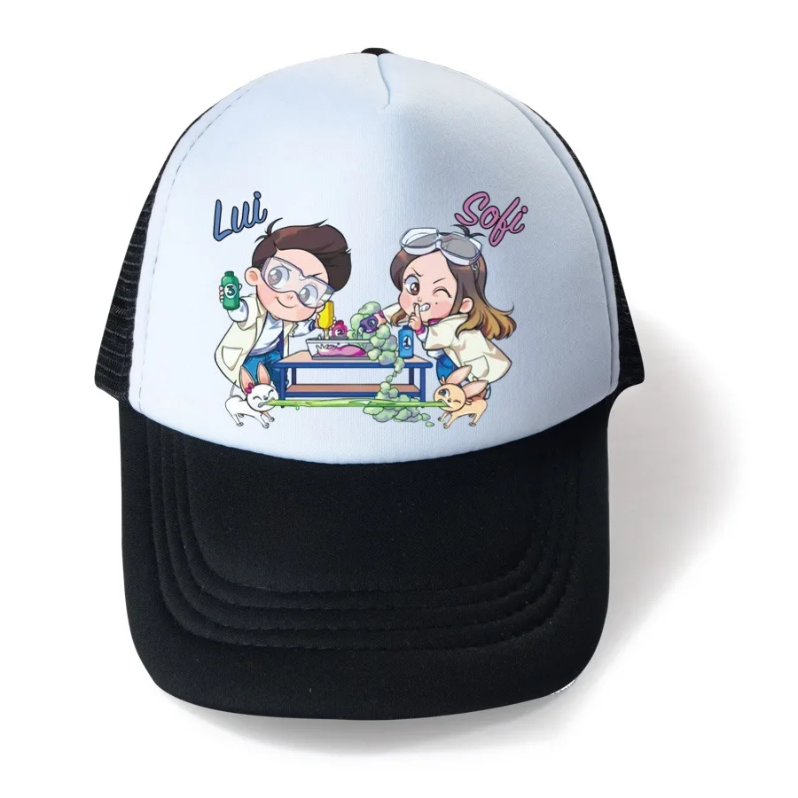 New Multi-color Spring Summer and Autumn Cartoon Casual Sunshade Cap Baseball cap cap trend Boys and Girls Children's Hats