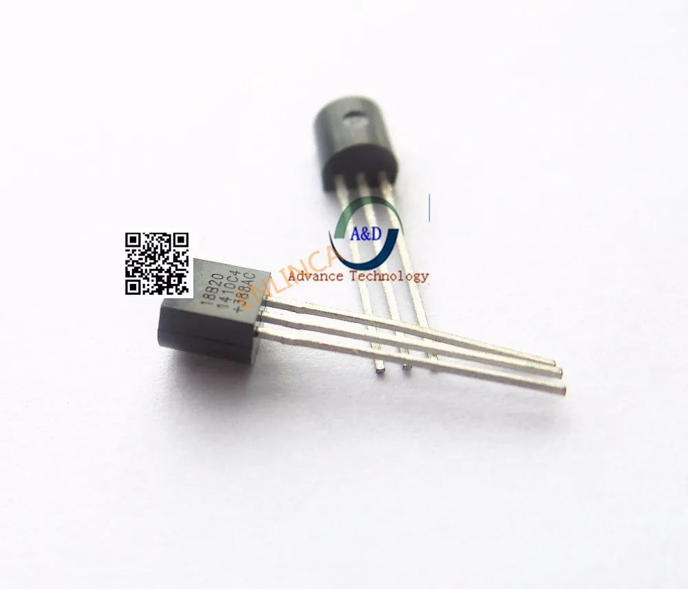 5-10Pcs original DS18B20 18B20 IC DS18B20+ TEMPERATURE SENSOR 1-WIRE TO92-3