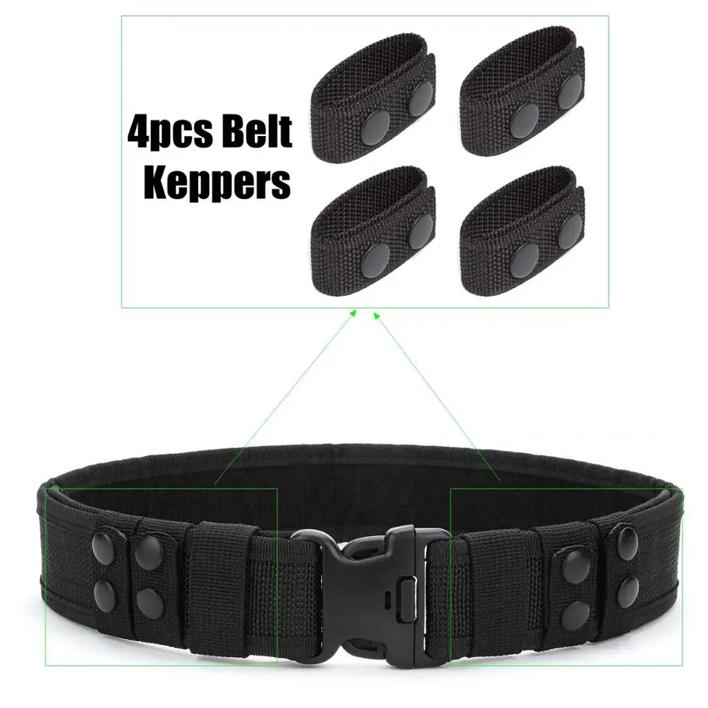 Duty Belt Keeper with Double Snaps, 2 \