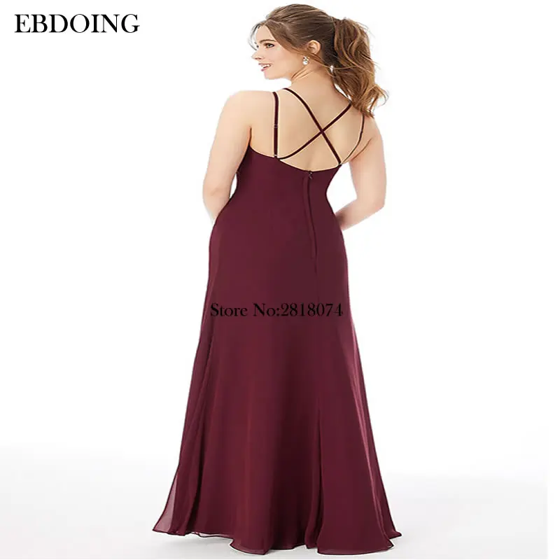 Newest Bridesmaid Dresses Sweetheart Neckline A-line With Shoulder Straps Robe De Soiree Floor-length  Wedding Party Dresses