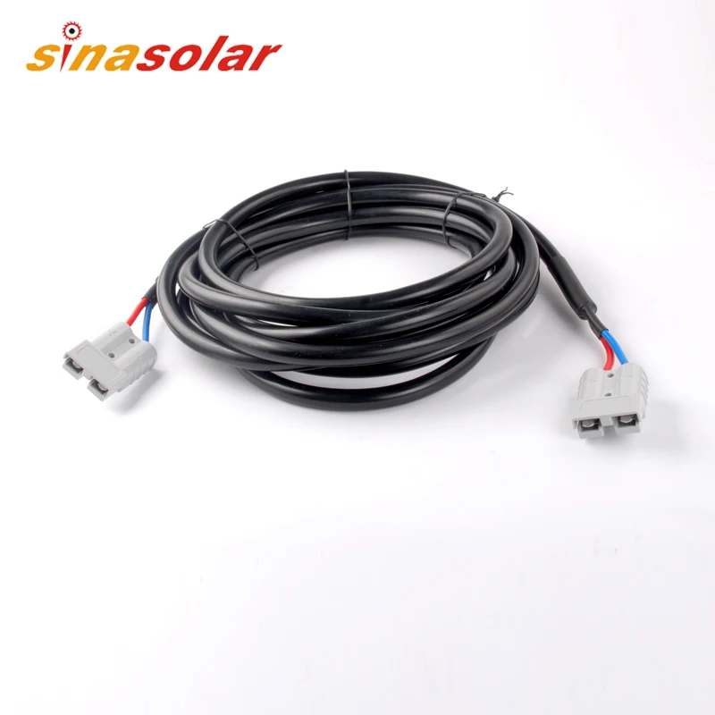 Heavy Duty Extension Lead Cable with 50A Anderson Style Connectors  for Solar Charging Battery for Electric Vehicle