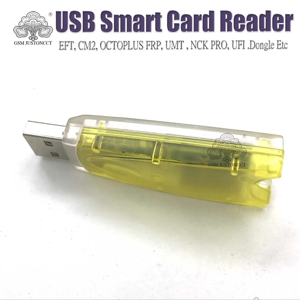 Original New High speed Smart Card EFT, CM2, OCTOPLUS FRP, UMT , NCK PRO, Card Reader Dongle