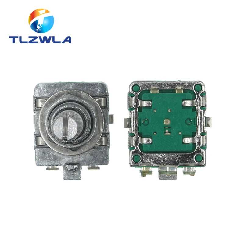 1PCS 360 Degree Rotary Encoder Switch EC16 Encoder Audio Coding 5Pin Handle Long 20MM Push Switch