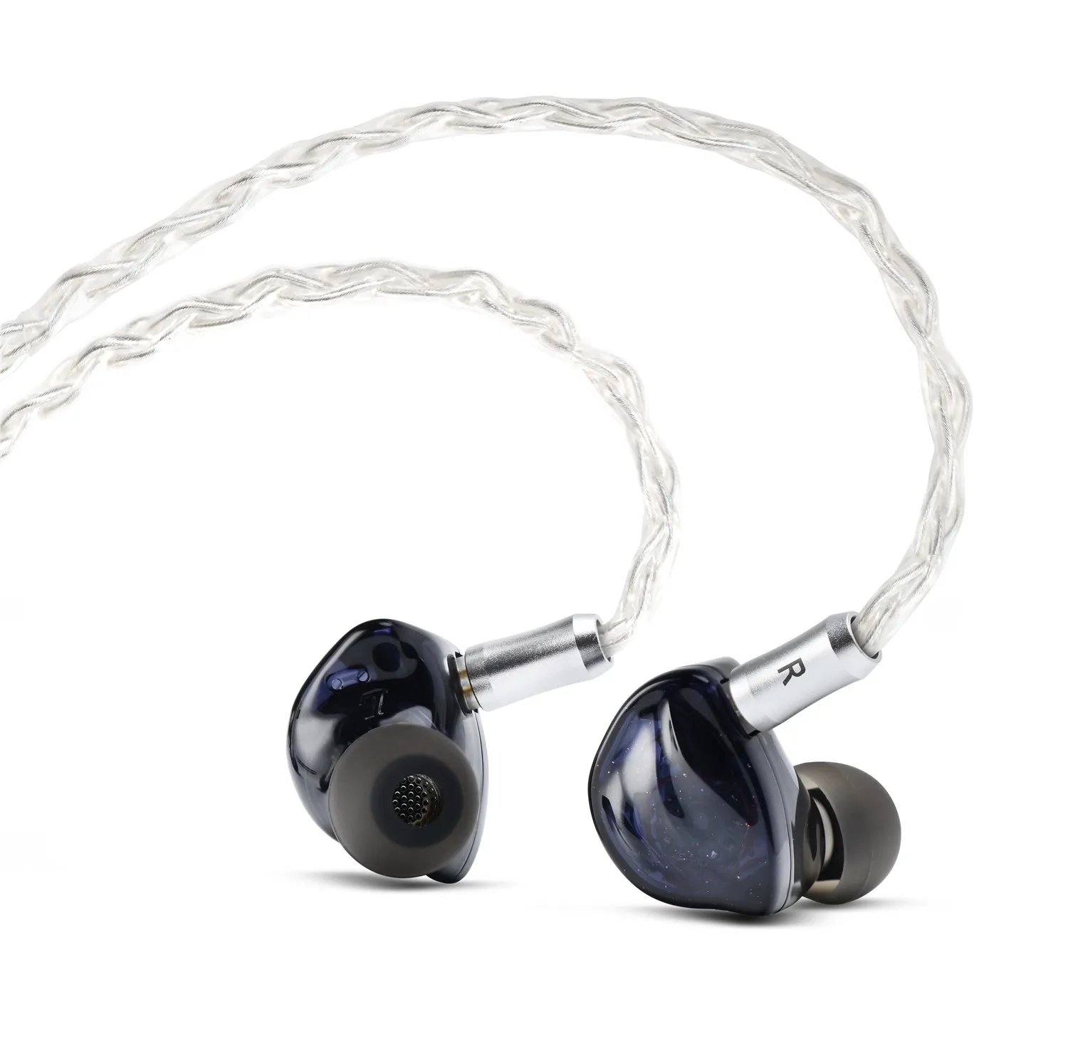 BQEYZ Summer 1BA+Piezoelectric+Dynamic Driver Hybrid Earphone HiFi Monitor DJ In-Ear Headets With 2PIN 4.4MM\2.5MM\3.5mm Cable