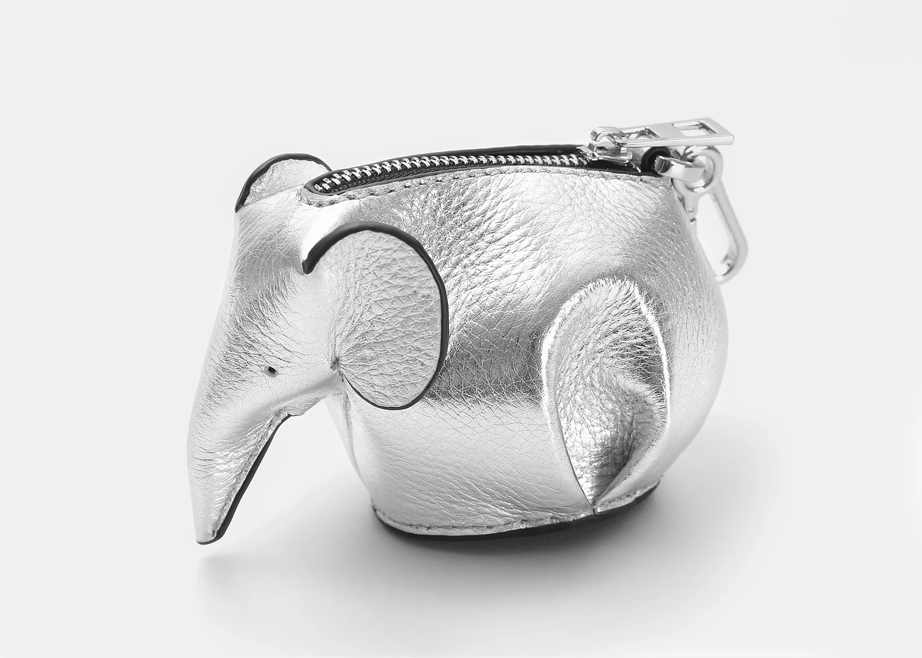 Girl Cute New Animal Ornament Small Wallet Mini Leather Elephant Coin Purse Keychain Charm Fashion Simplicity Casual Hot Sale