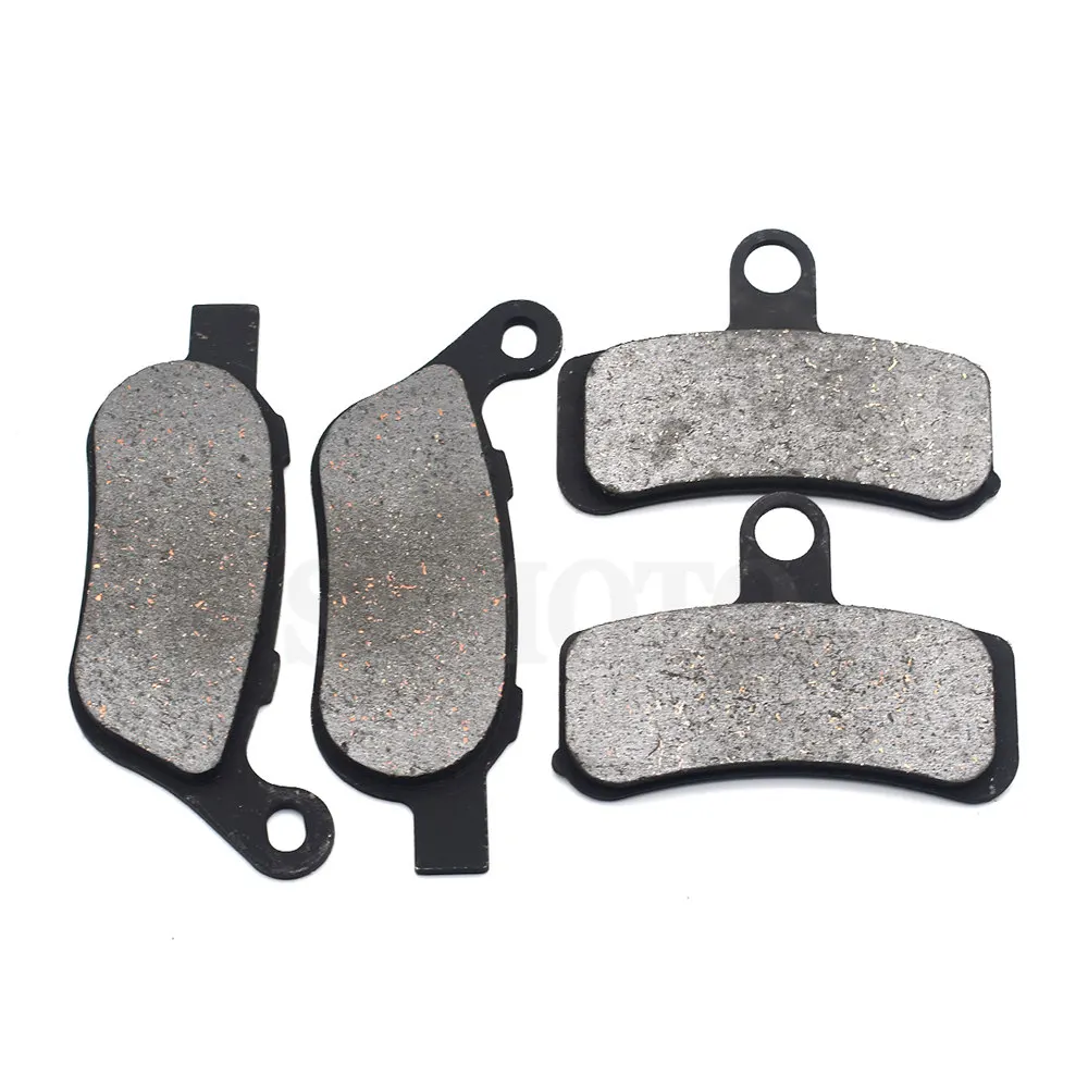 Front Rear Brake Pads For Harley Dyna Super Wide Glide FXD FXDC FXDWG Switchback FLD Street Bob FXDB Low Rider FXDL FXDF Fat bob