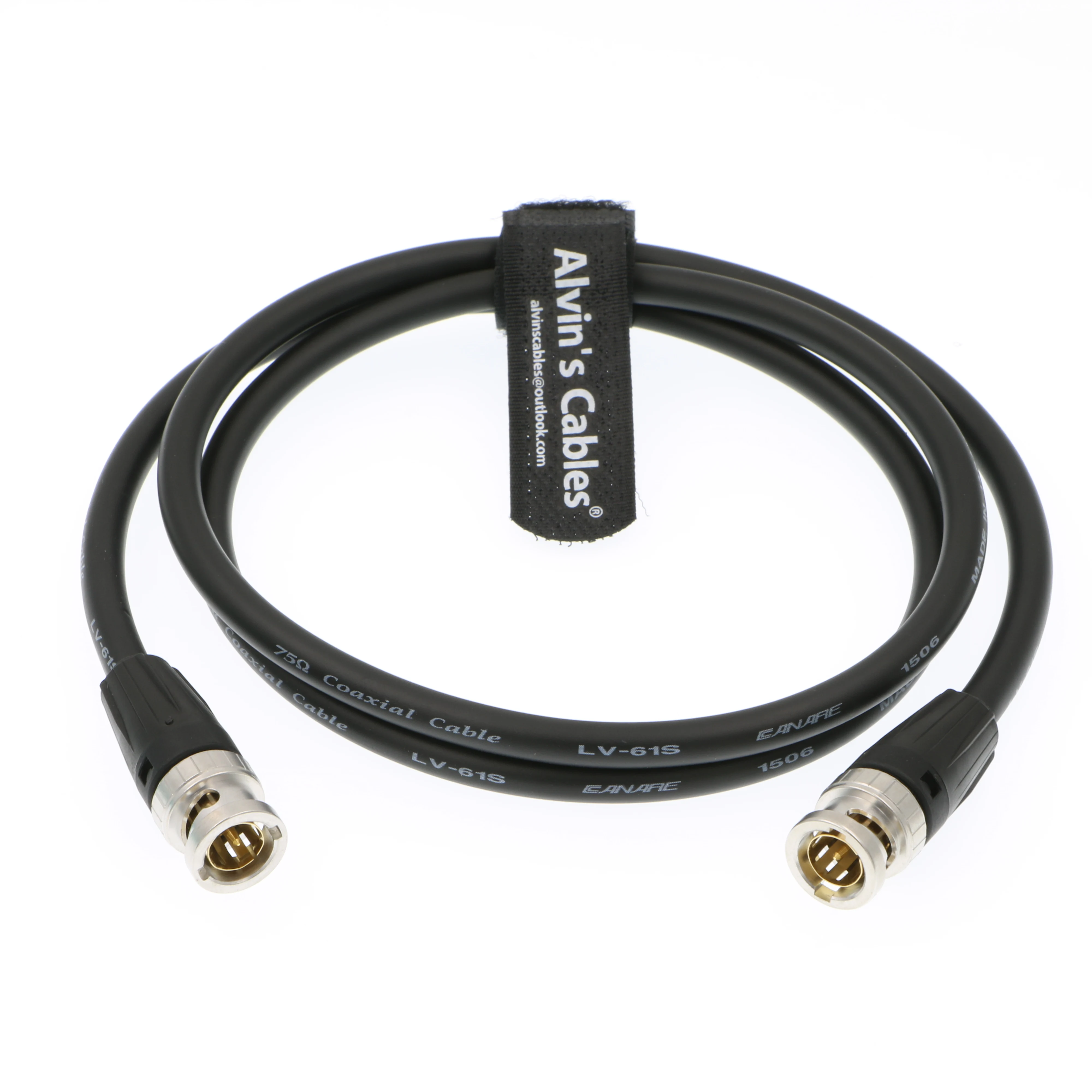 

Alvin's Cables 12G HD SDI BNC to BNC Male Video Coaxial Cable for 4K Video Camera 1M