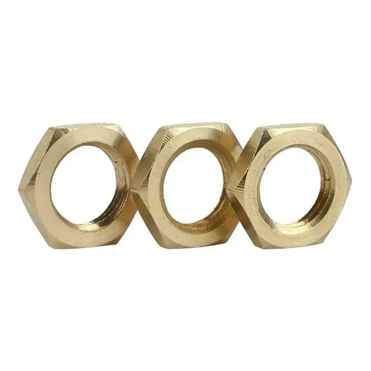 20 Pieces 50 Pieces 100 Pieces M10 Metal Hexangular Threaded Nuts Zinc Alloy Brass Hex Nut Fastening Washers Hardware Fittings