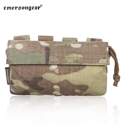 Emersongear Tactical Communication Pouch MOLLE Utility EDC Tool Bag Panel Wargame Nylon Airsoft Hiking Hunting Gear EM9333