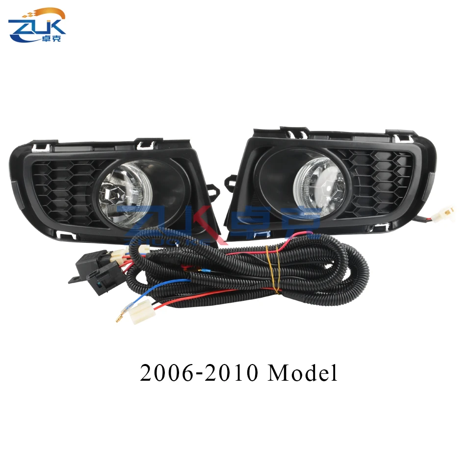 ZUK Fog Lamp Reflector Light Front Bumper Foglight Foglamp Set For MAZDA 6 Atenza GG1 GY1 2002 2003 2004 2005 2006 2007 2008