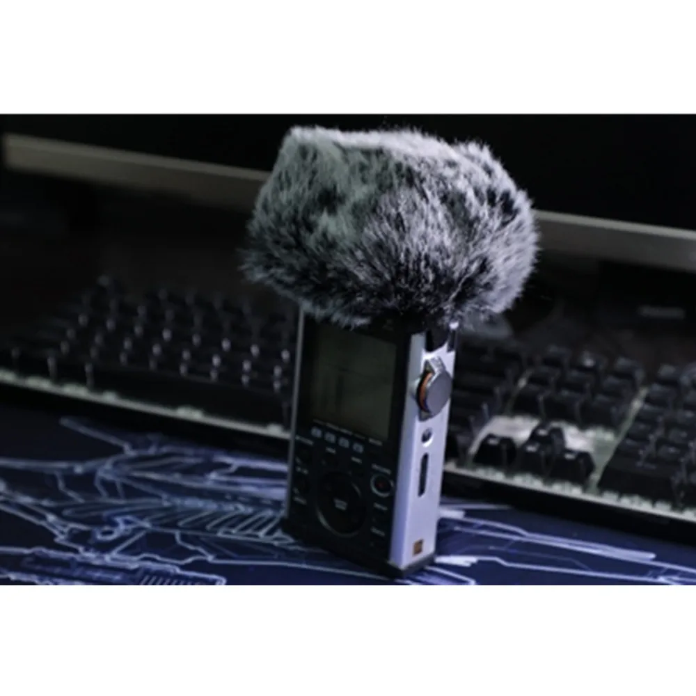 Dead Cat Outdoor Portable Digital Recorders Furry Microphone Mic Windscreen Windproof Muff for Tascam DR44WL Reduce Wind Noise