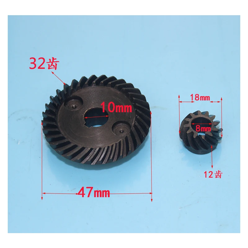 New Metal Spiral Bevel Gear Set For Makita 9523 Angle Sander Angle Grinder