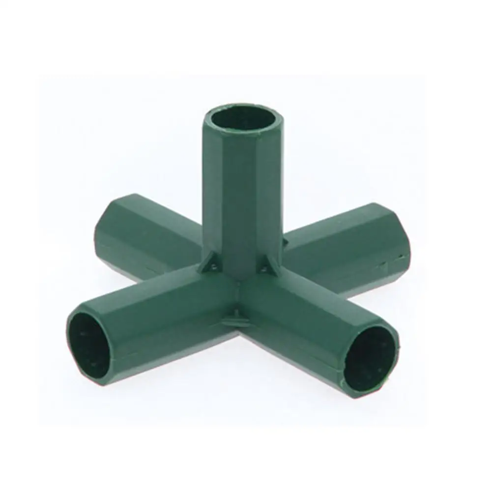 

HOT SALE!16MM PVC Fitting 5 Types Stable Support Heavy Duty Greenhouse Frame Building Connector