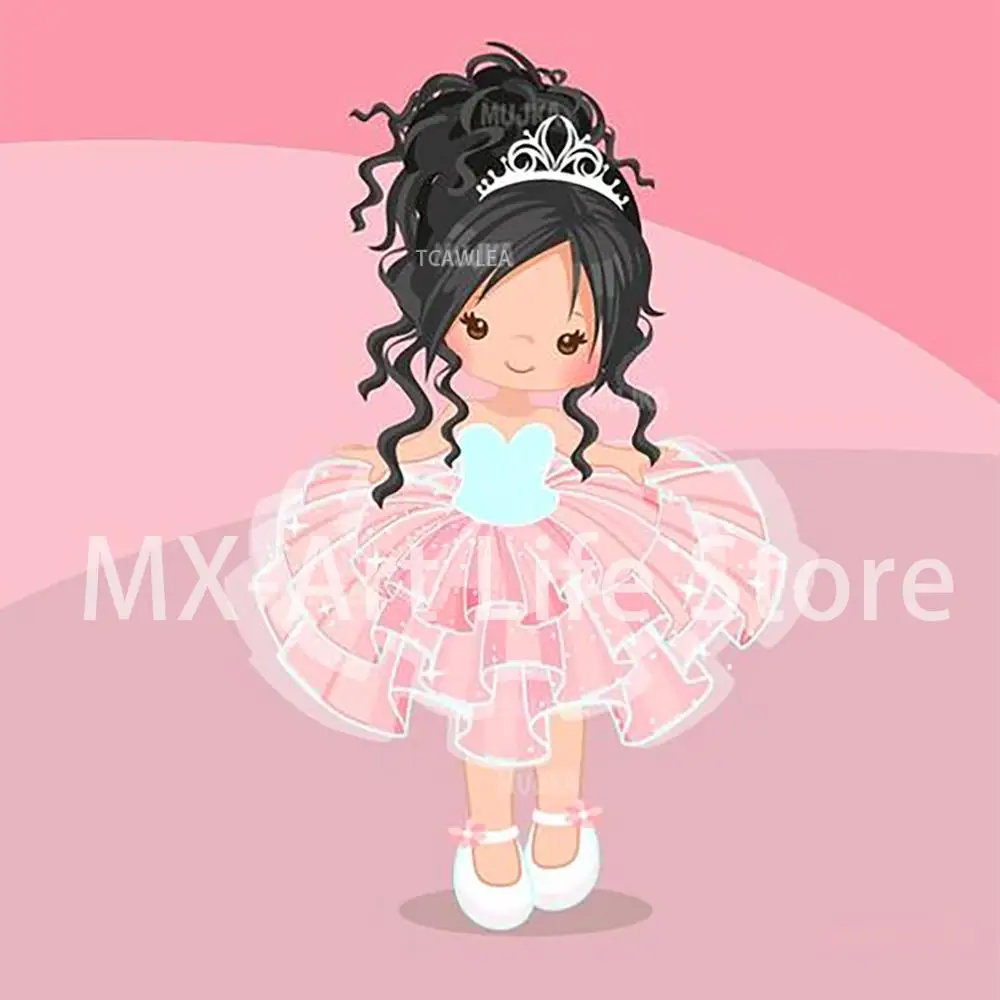 Fustelle in metallo per abito da principessa, stencil per fai da te, scrapbooking, carta fotografica, goffratura, album, decorazioni per abiti da donna, in metallo, per abito da principessa