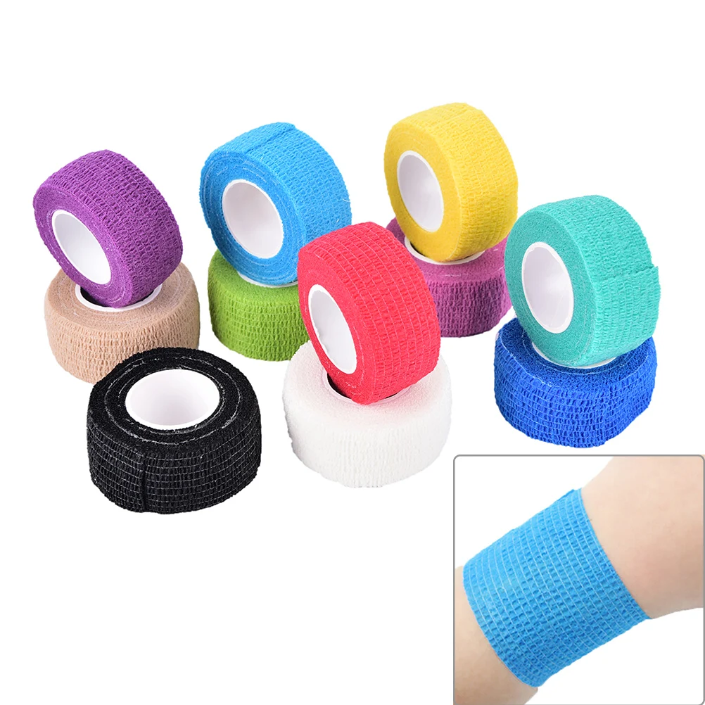 Non-woven Fabric 4 .5cm Wide Elbow Binding Protection Wrap Nail Tape Self Adhesive Elastic Tattoo Bandage Tattoo Accessories