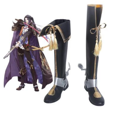 

Sengoku Night Blood Nobunaga Oda Cosplay Boots Shoes Men Shoes Costume Customized Accessories Halloween Party Shoes