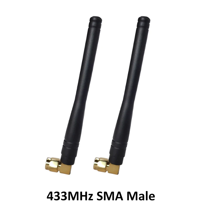 GRANDWISDOM 5/10/20pcs 433mhz antenna 3dbi sma male lora antene pbx iot module lorawan signal receiver antena high gain