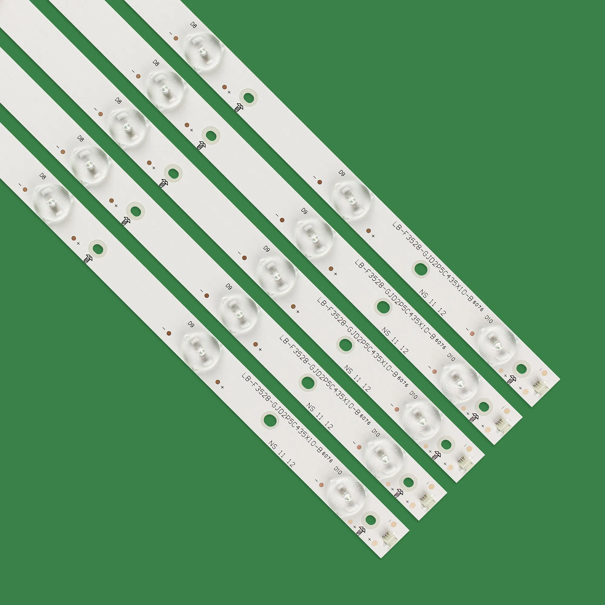 Imagem -04 - Tira Conduzida Luz de Fundo para Aoc Haier 43ch6000 Tpt430h3duy Lb-pf3528-gjd2p5c435x10-b Tpt430h3 Lb43101 V0_01lb43003 V002 Le43d1452