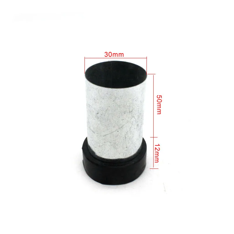 10pcs 35mm  Iron Casting Flasks With 1 Rubber Sprue Base Jewelry Casting Plaster Mold