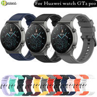 Soft Sports Silicone Watchband 22mm Strap For Huawei Watch GT 2 pro 46mm Smart Wristbands Bracelet Belt For Huawei GT1 GT2 46mm