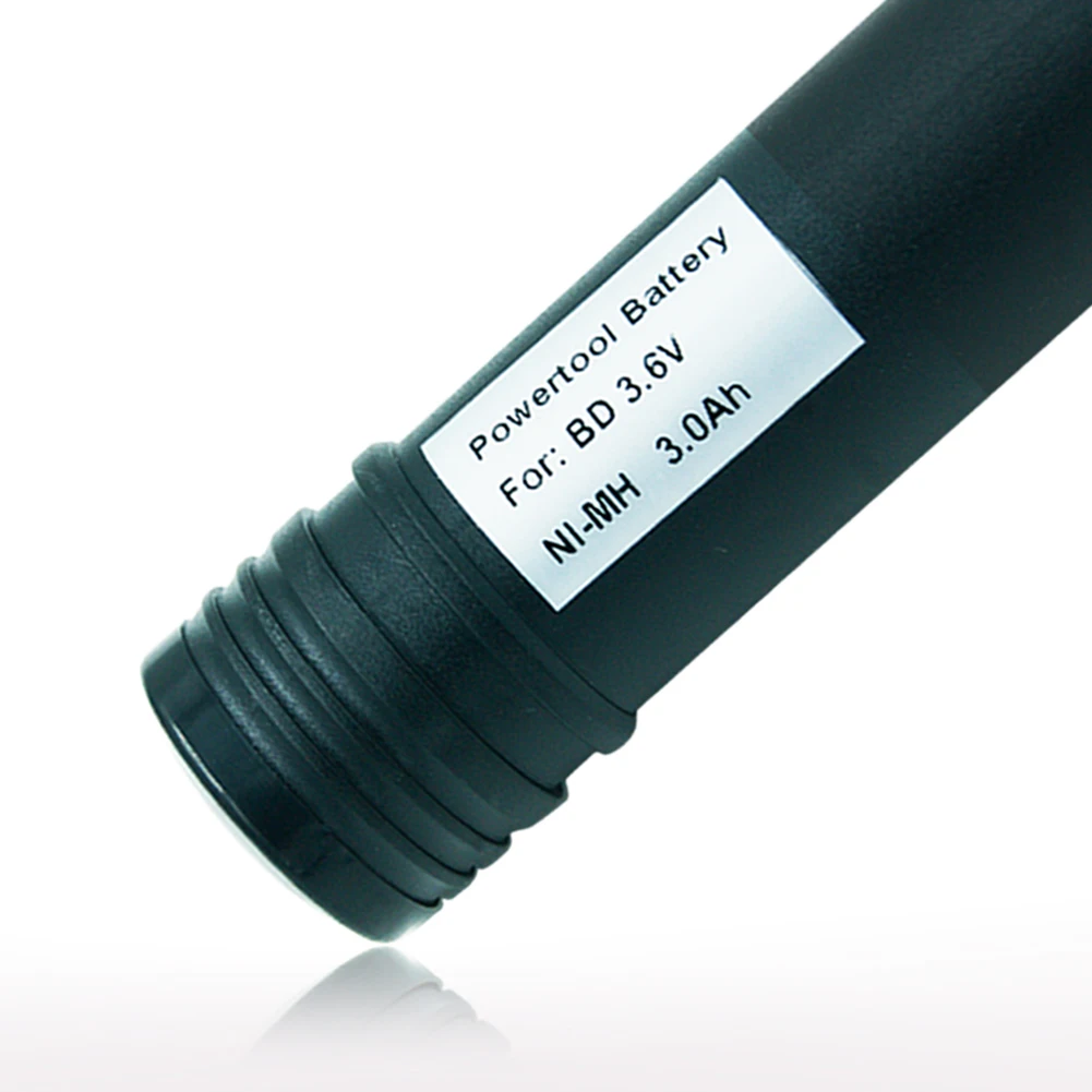 Batería NiMH de 3,6 V y 3000mAh para Black & Decker Versapak VP100 VP100C VP105 VP110 S100 S200 S300 S400 S500 L10