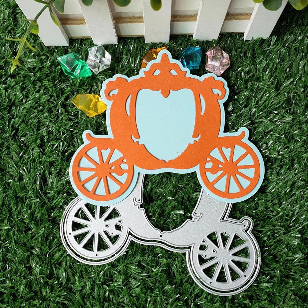 

New princess carriage Metal Cutting Dies Decorative Scrapbooking Steel Craft Die Cut Embossing Paper Cards Stencils