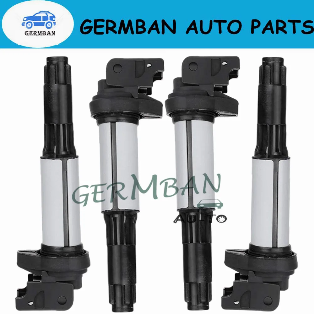 Newly 4PCS/Lot Ignition Coils#12138616153 12137594596 0221504470 12137571643 C1795 C1826 For BMW E81 F22 F23 E46 E90 F33 X3 E83