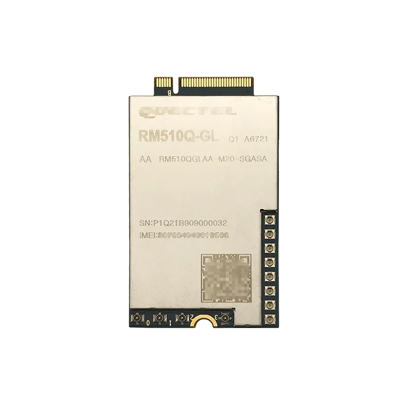 New Quectel RM510Q-GL 5G NR sub-6GHz mmWave module M.2 MIMO RM510QGLAA-M20-SGASA Compatible LTE-A EM06 Cat 12 EM12 Cat 20 EM20