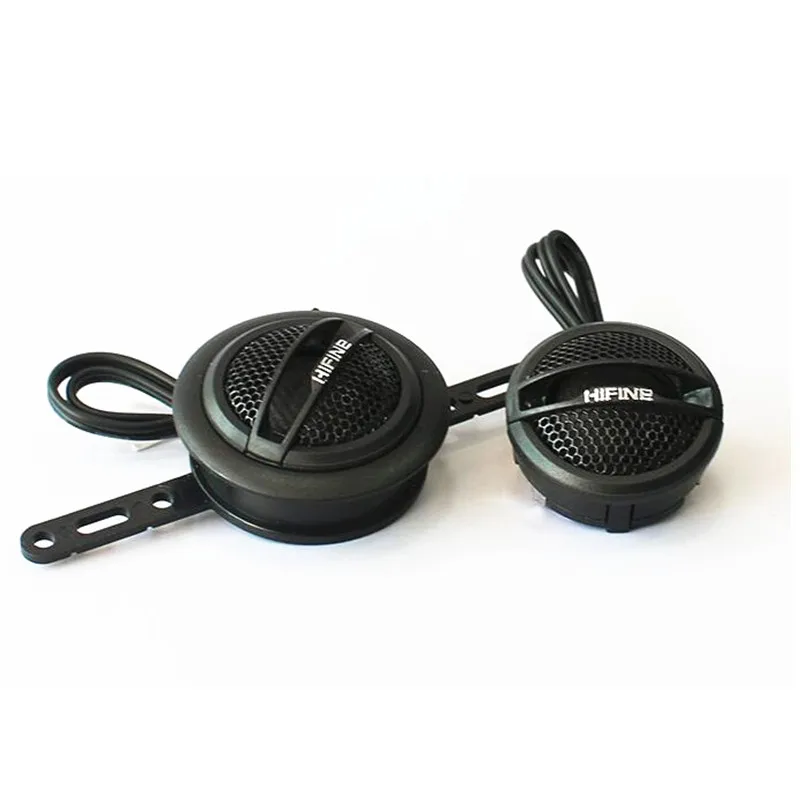 Wholesale 2pcs 25mm150W Silk Film Car Audio Modified Dome Tweeter 4 Ohm Stereo A Column Dashboard Speaker Universal