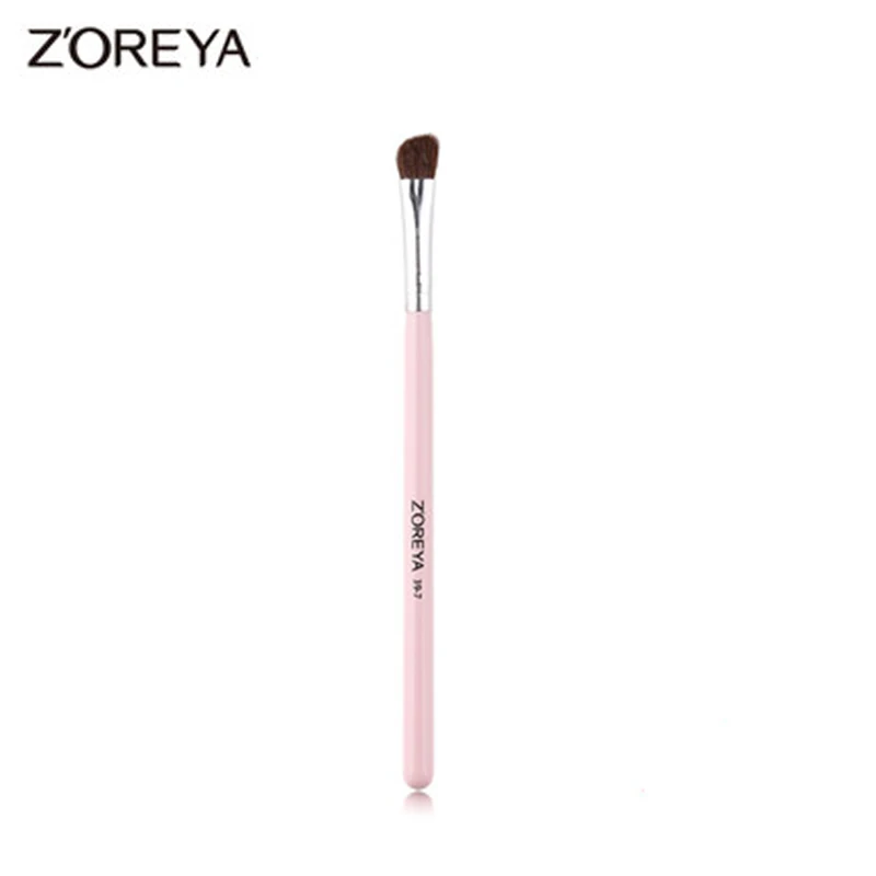 Zoreya 1 Piece Professional Pony Hair Wooden handle Brush Smoky Eyeshadow Eyebrow Single Makeup Brushes Tool