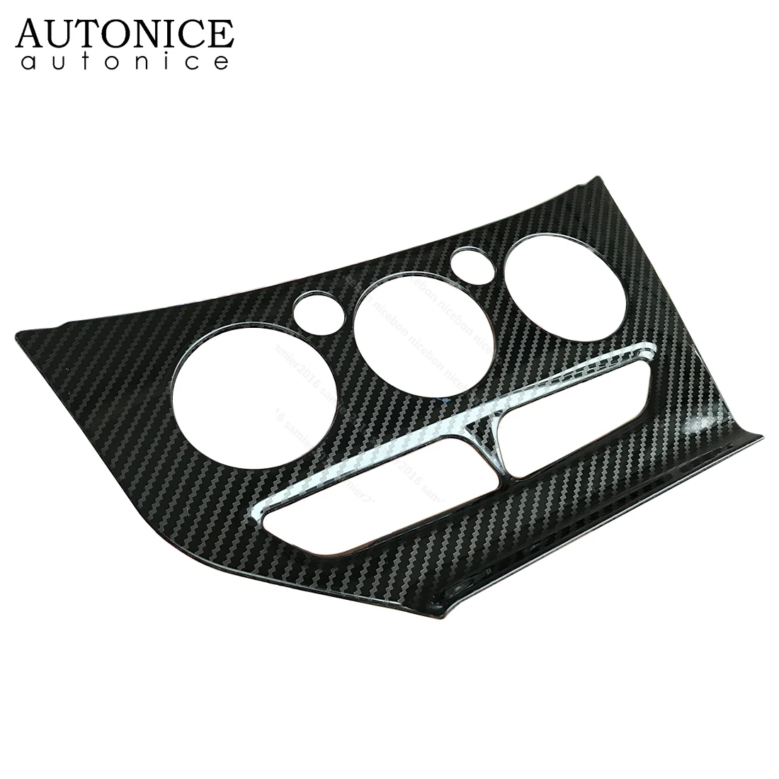 Fit for Ford Focus MK3 2012-2014 LHD Carbon Fiber Color Stainless Steel Air Condition Panel Control Trim LEFT HAND SIDE