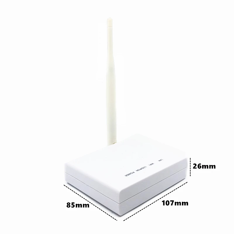 ONU EPON 1,25G GPON 2,5G XPON (1,25g/2,5g) ONU mit wifi FTTH NETZWERK onu wifi modem 10/100/100 0M RJ45 WIFI 2,4G FÜR OLT schalter