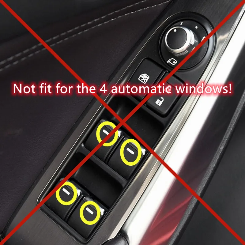 WINSGO Car Side Rear View Mirror Folder Spread Power Window Closer Open Kit For Mazda 3/CX-4/CX-3/Axela/Mazda 2 2014-2019