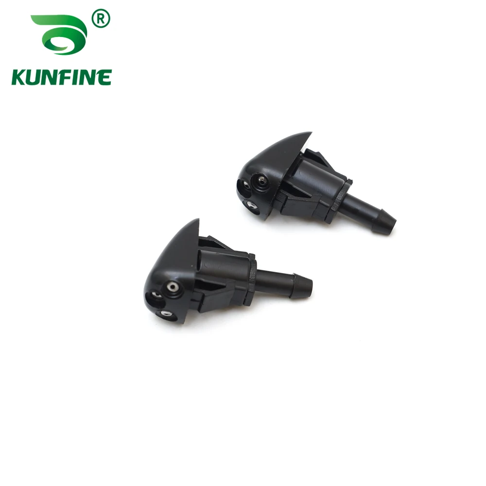 2 stks Auto Voorruit Sproeierkop OEM Nr. 98630-YY000 98630YY000 Voorruit Ruitenwisser Sproeiers Voor Hyundai Accent