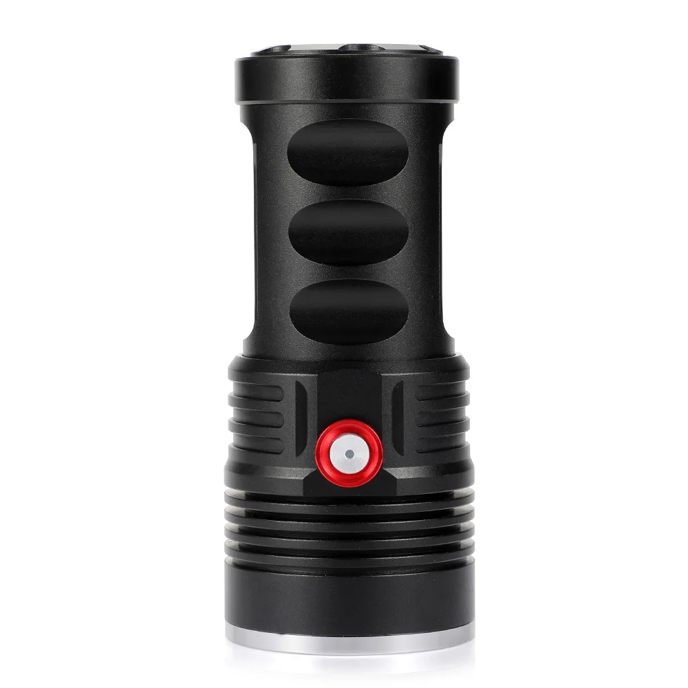 New LED Tactical Flashlight 3x XHP50 Handheld Waterproof Torch Super Bright Flashlights 3 Modes Camping lamp