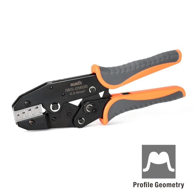 IWS-0560B OT Copper Open Lug Nose Crimping Plier 3A/5A/10A Copper Connector Wire Wiring Nose Crimper Tool High Precision Jaw