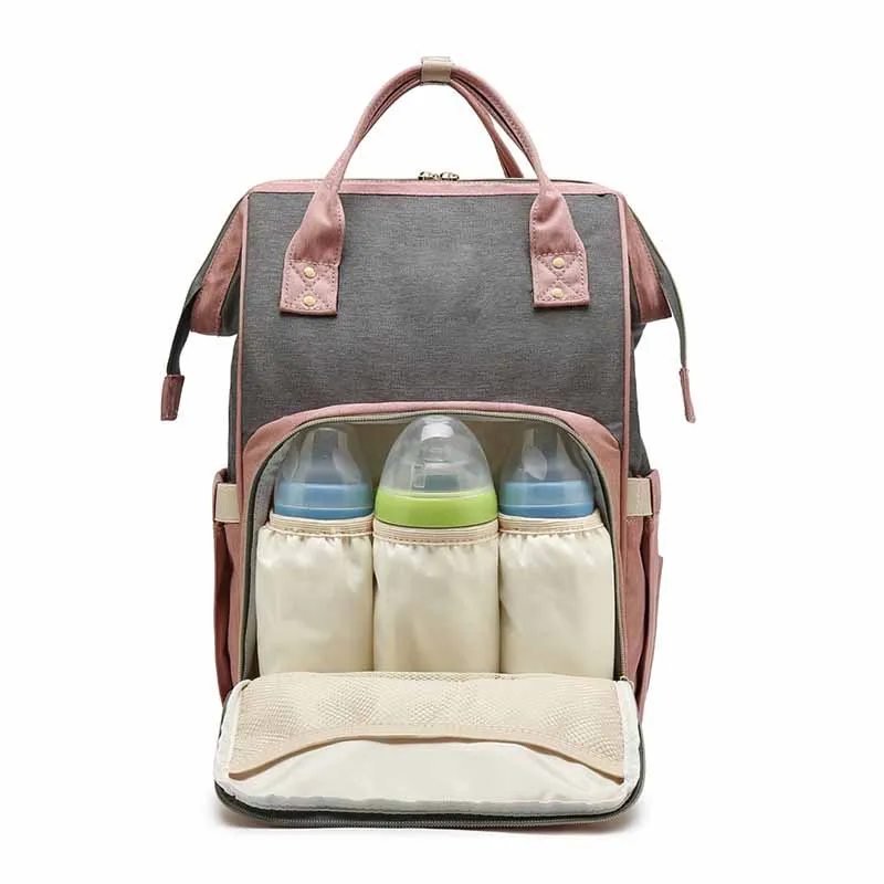 Diaper Bag Mommy Large Capacity Designer Baby Nappy Bag Baby Care Bag for Mother Kid Fashion Travel Backpack Nursing Bag baby