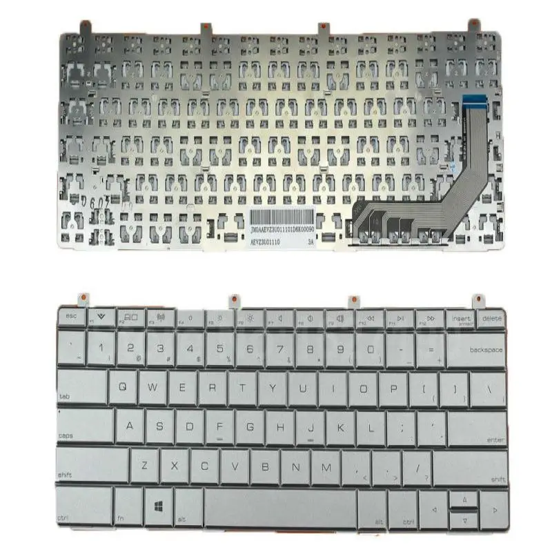 

US Keyboard For VIZIO CT15-A SLIVER Win8 PN:AEVZ3U01110 JM0AAEVZ3U011101D6K00061 V134846BS2