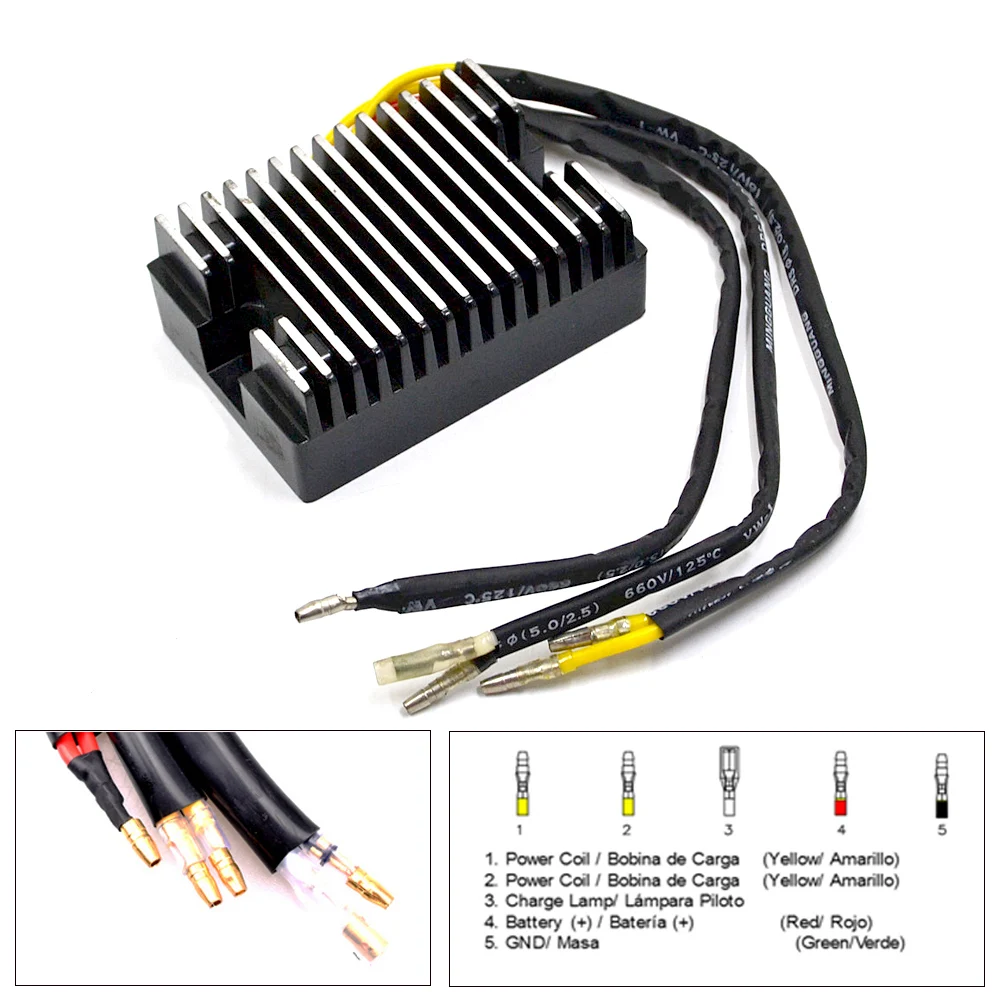 

Мотоциклетный МОП-регулятор напряжения-выпрямитель для Ducati 944 ST2 1998 916 1995 1996 1997 1998