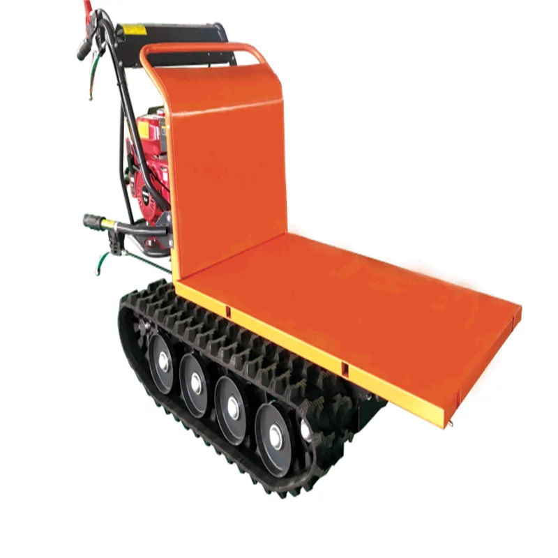 

SYNBON Mini Crawler Dumper Transporter 500kg Small Tracked Carriage Handle Truck