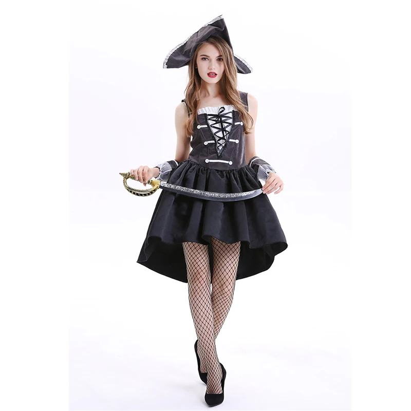 New Pirates Jack Sparrow Cosplay Costume Male Female Pirates Of The Caribbean Role Suit Halloween Carnival Party Costumes Cloth