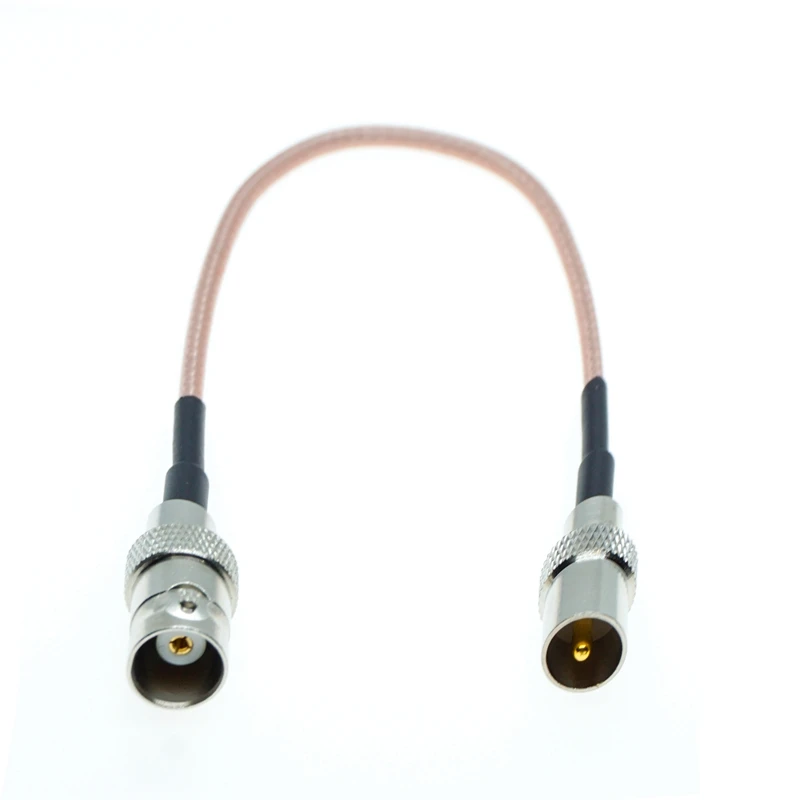 

BNC Female Connector to IEC DVB-T PAL TV Male Coax RF Pigtail FPV Jumper RG316 Cable