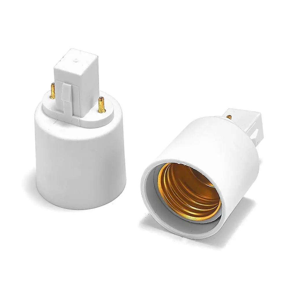 200pcs G23 to E27 Lamp Adapter Holder Converter G23 to E26 Base Bulb Socket LED Light Extend Power Adapter