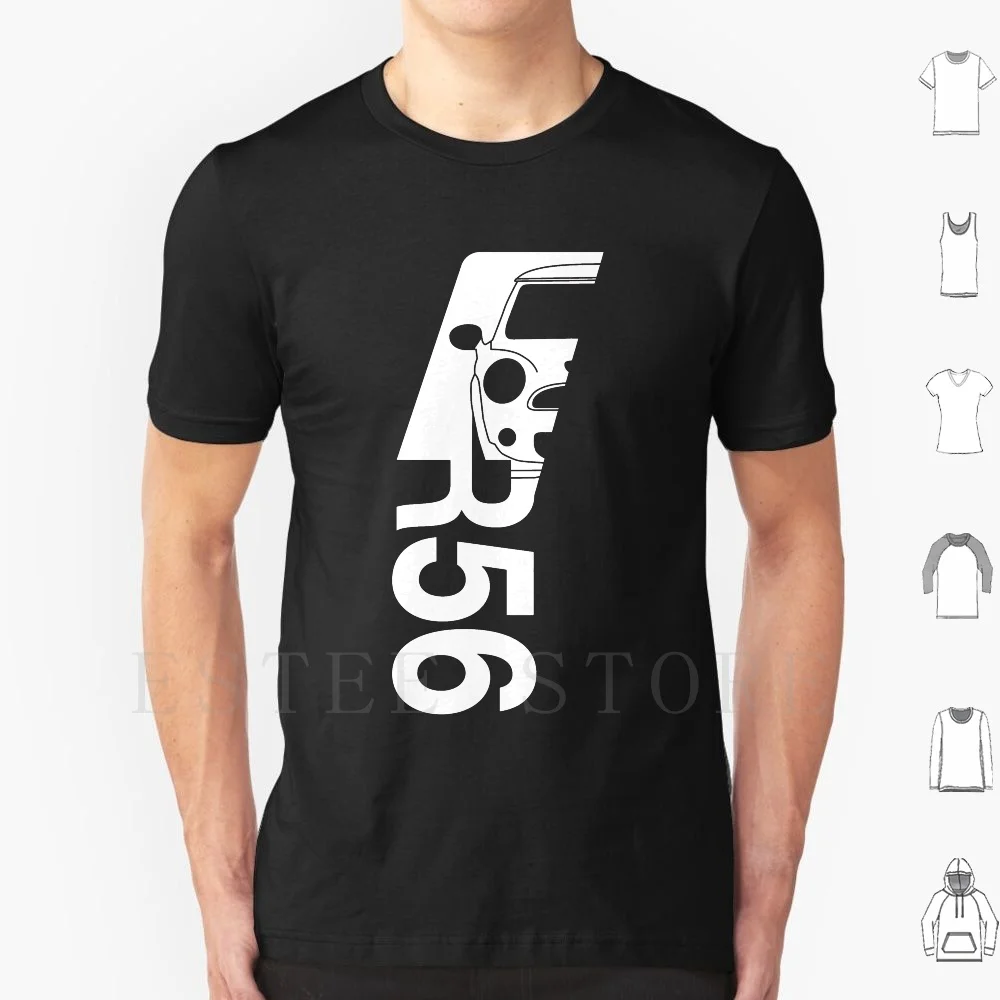 Mini Cooper R56 T Shirt Print Cotton Mini Cooper Mini Cooper S R56 Britain Rally Car Automotive Detailing Icon Motoring Italian