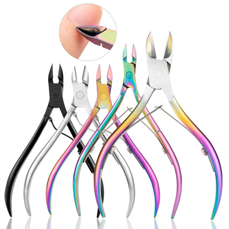 

Nail Cuticle Scissors Manicure Nipper Clipper Dead Skin Remover Cutter Tweezer Pedicure Trim Eagle Beak Pliers Nail Nippers